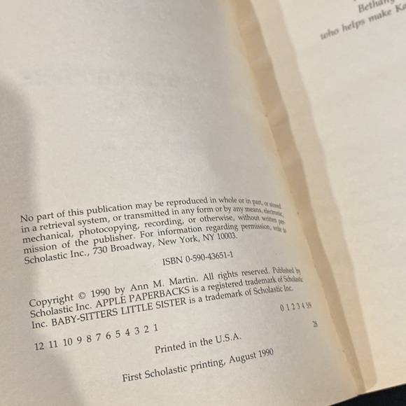 Baby-Sitters Little Sister #10: Karen’s Grandmothers by Ann M. Martin - Novel - Picture 5 of 9